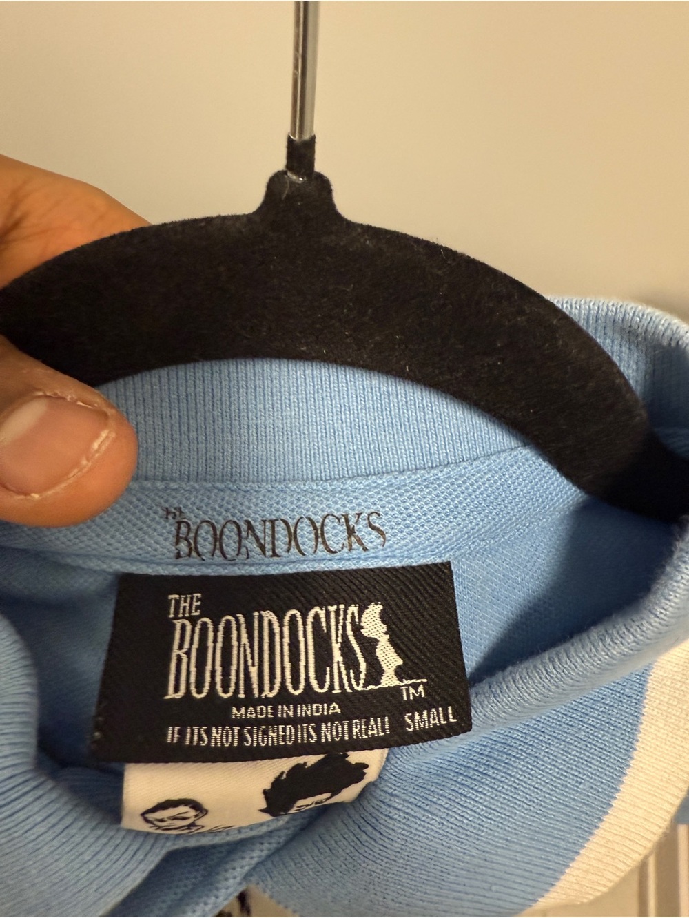 The Boondocks Light Blue Riley Freeman Polo - Picture 6 of 8
